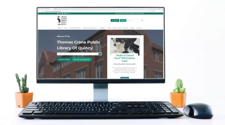 Thomas Crane Public Library Launches Refreshed Website