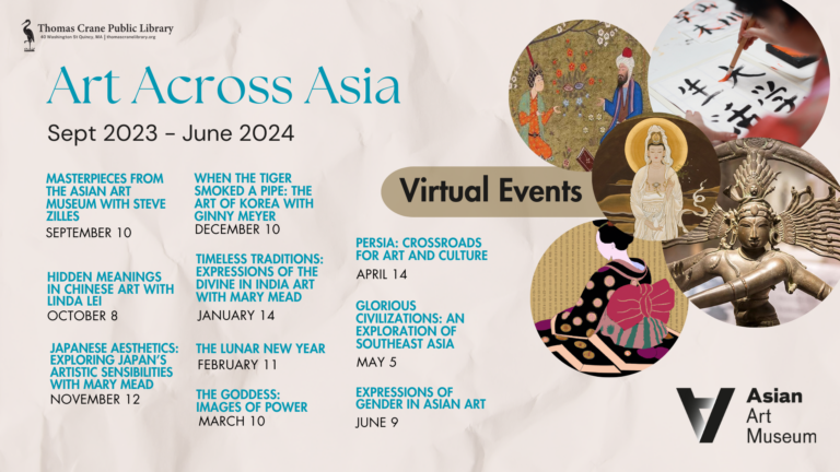 Monthly, Online Art Series with the Asian Art Museum
