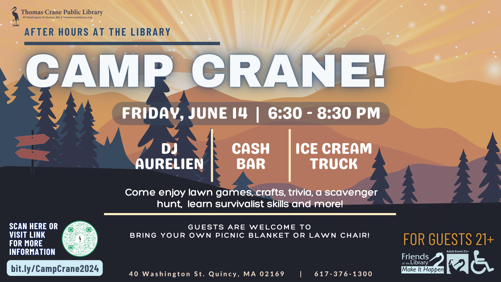 After Hours at the Library: Camp Crane!