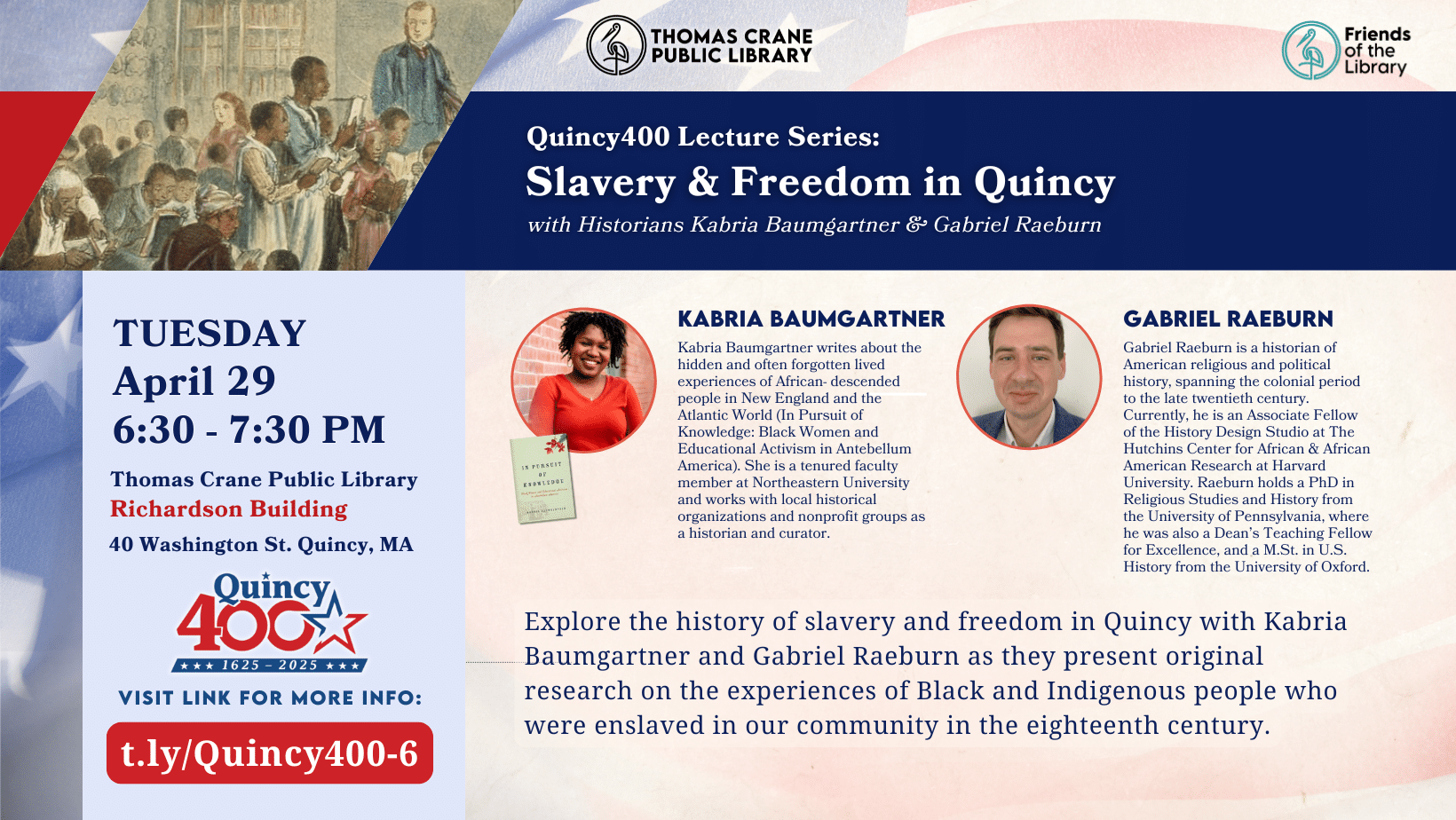 Quincy 400: Slavery & Freedom in Quincy
