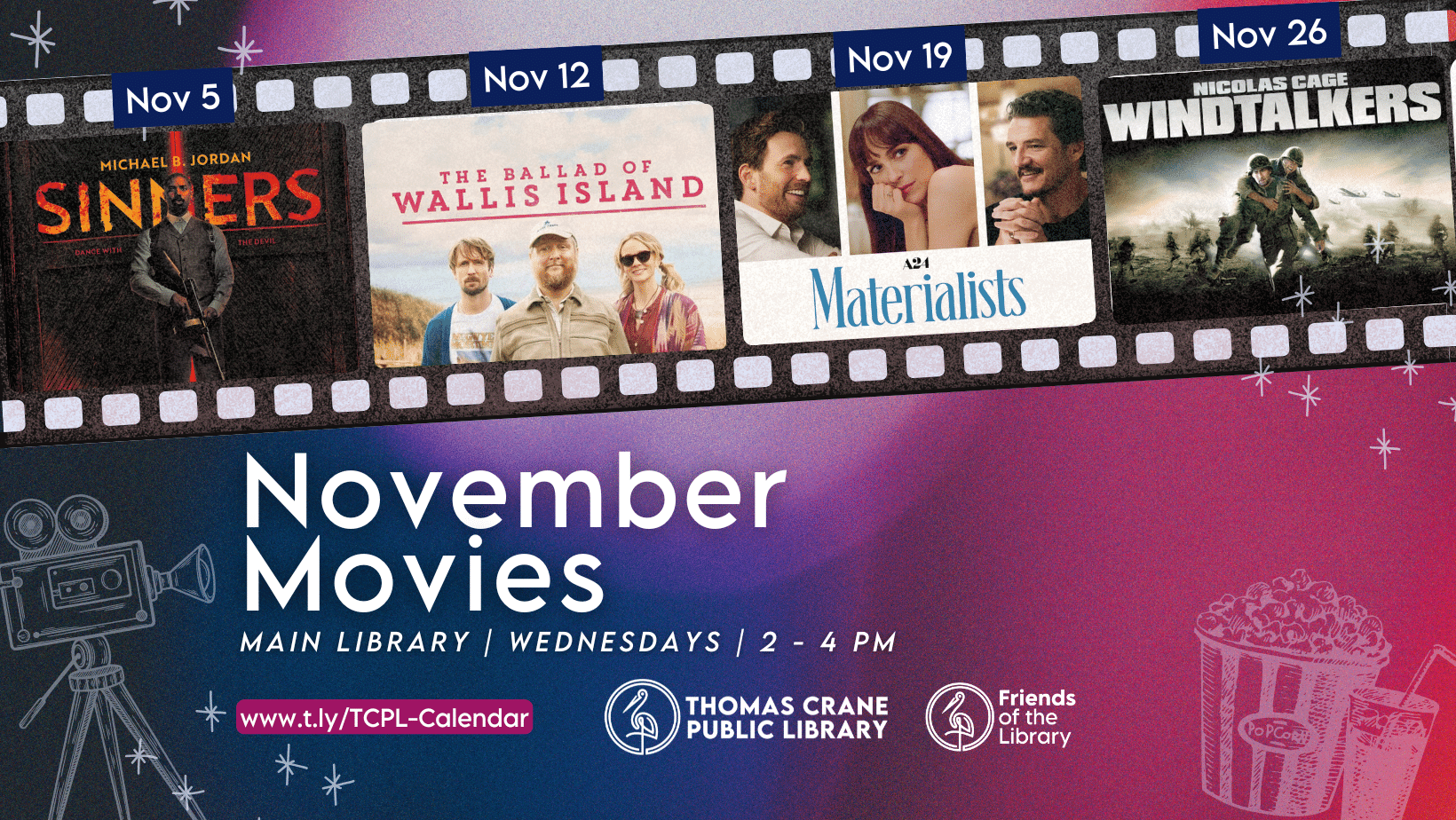 November Movie Matinees